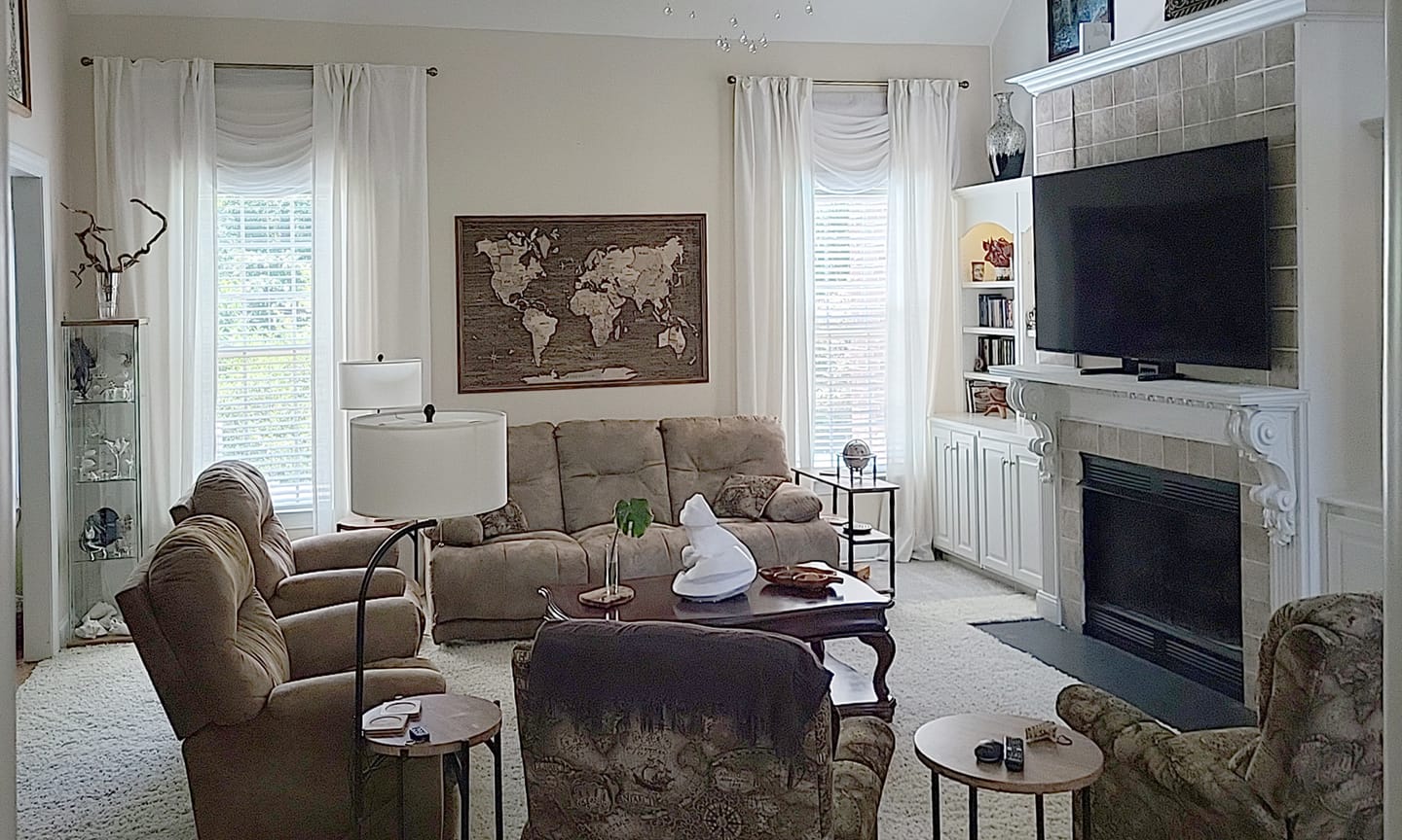 Customer photo review of 3D Wooden World Map Terra