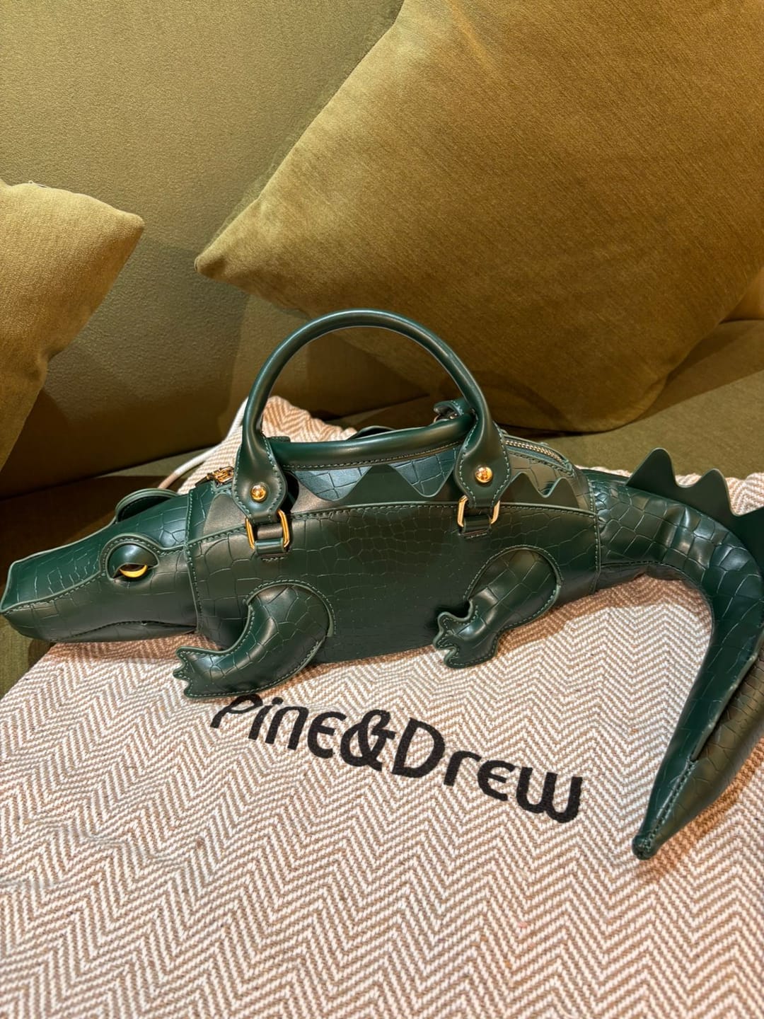 Customer photo review of Crocetta Élan Mini Handbag in Vegan Leather