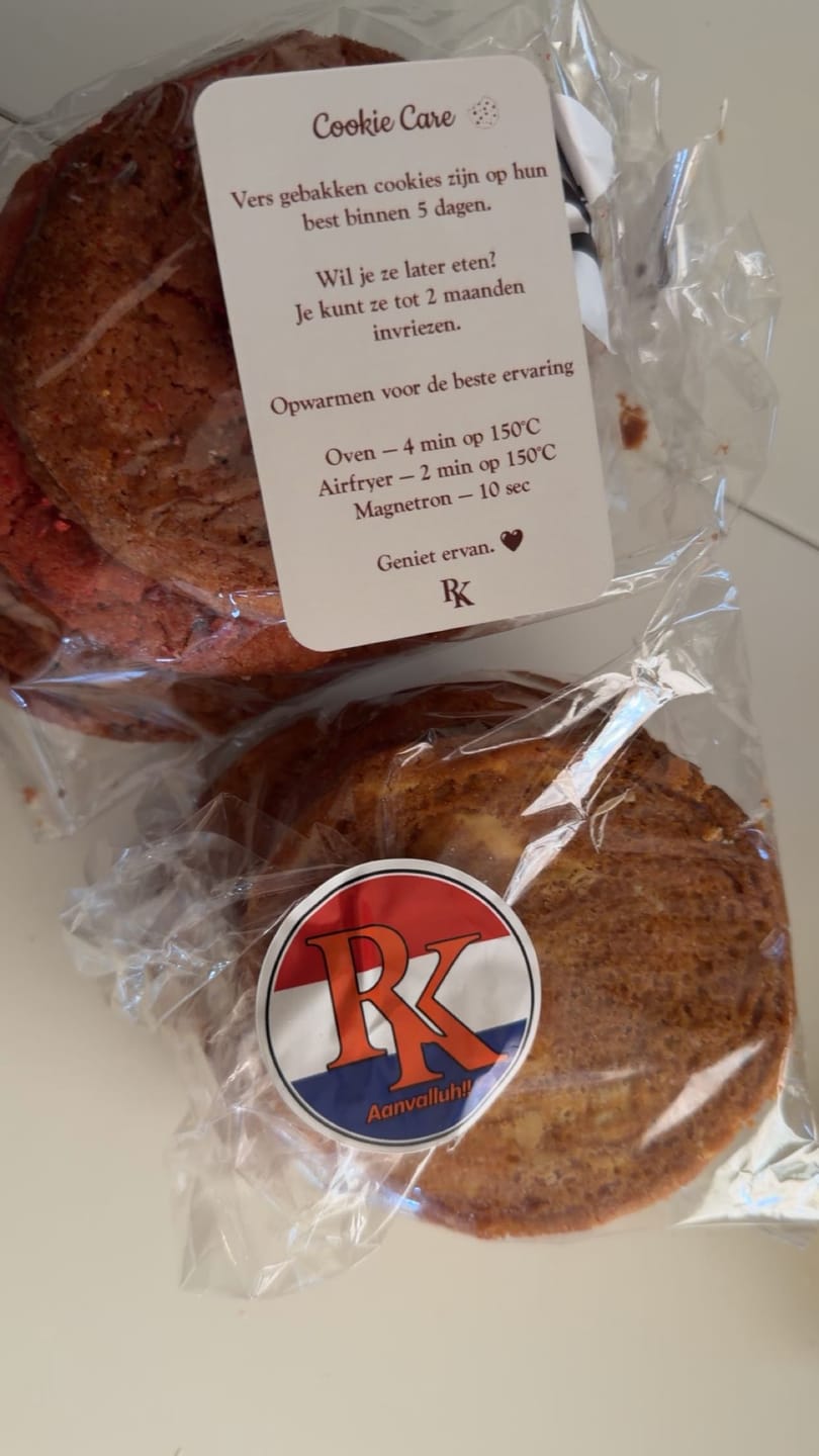 Customer photo review of Strawberry Chocolate Chip Cookies