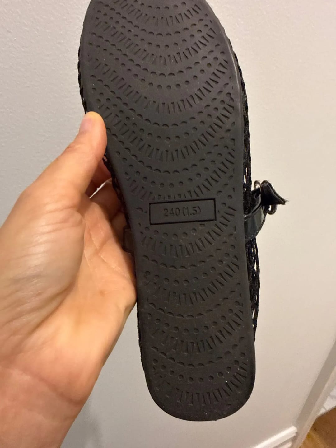 Customer photo review of Hadley Mesh Ballet Flats