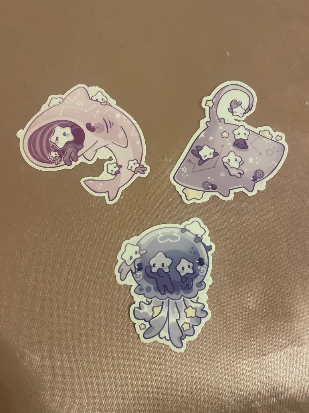 Customer photo review of June Cute Sticker Club