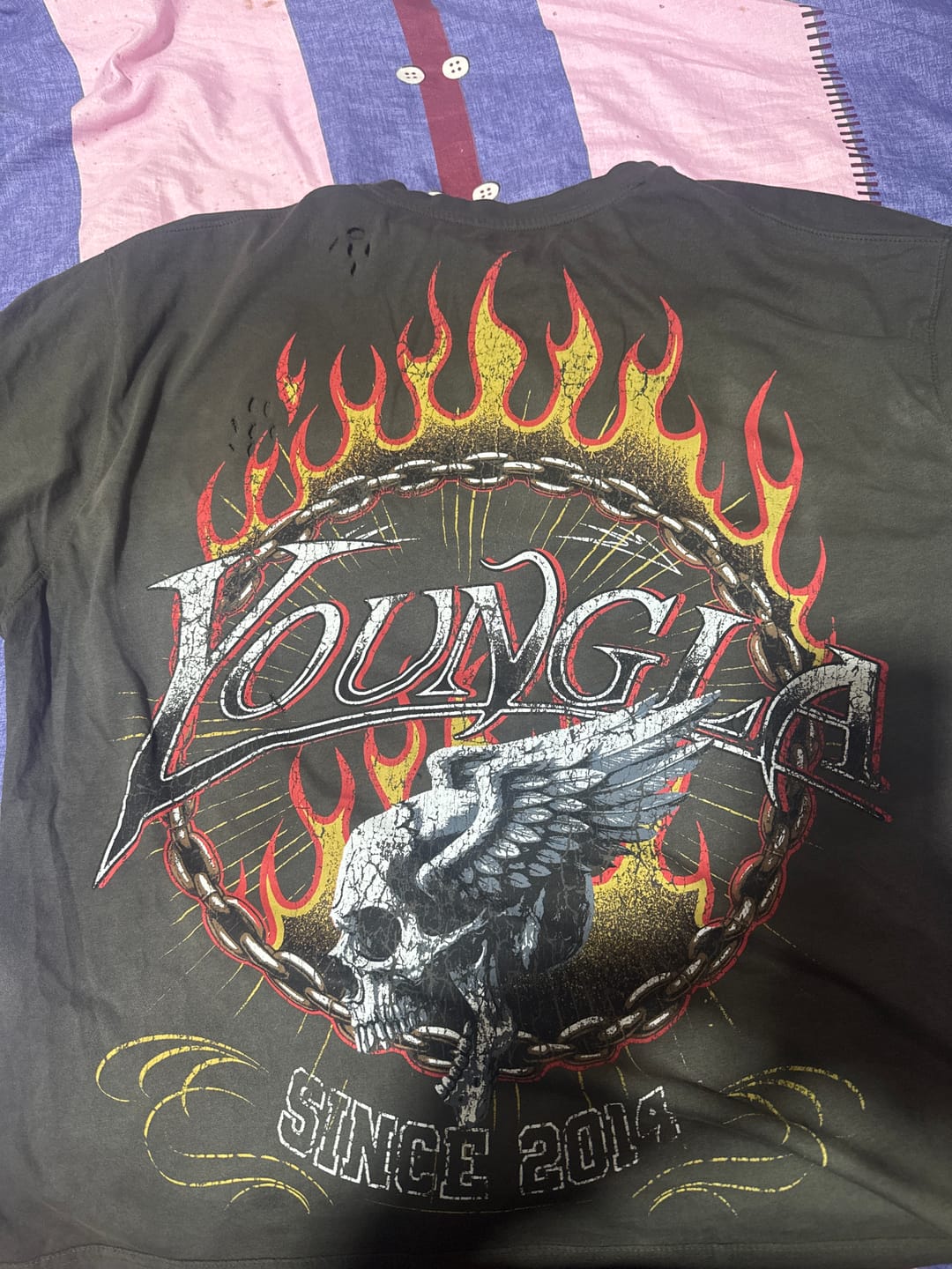 Customer photo review of 4008 - Ring of Fire Tees