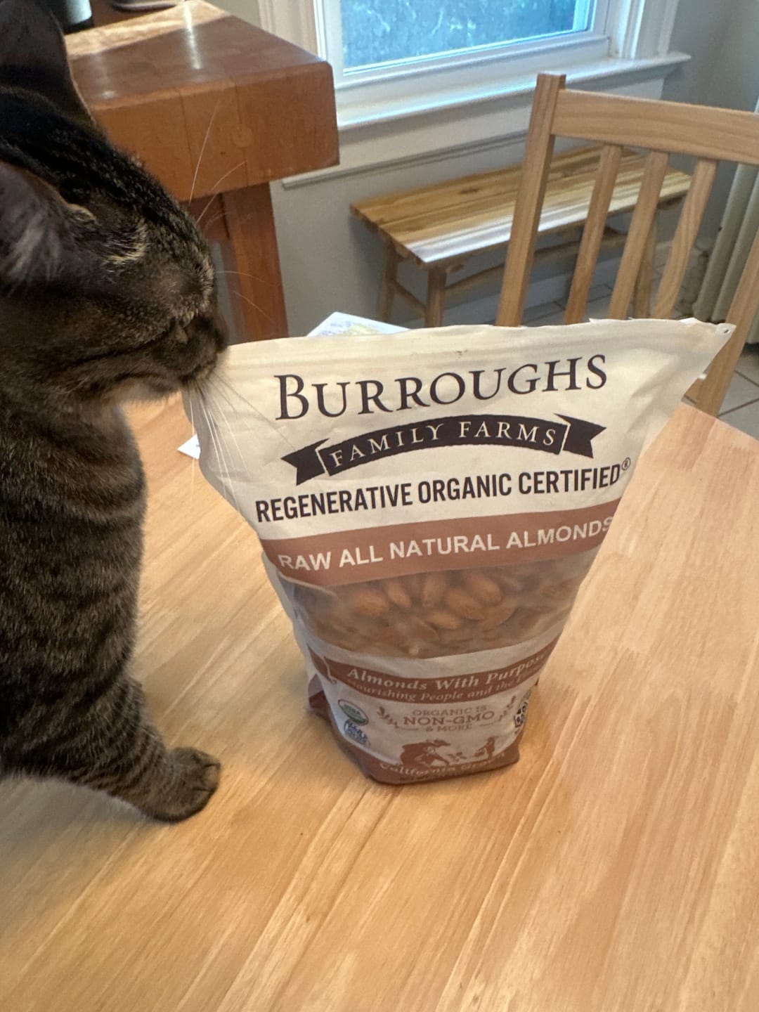 Customer photo review of Regenerative Organic All Natural Almonds | 3 Pound