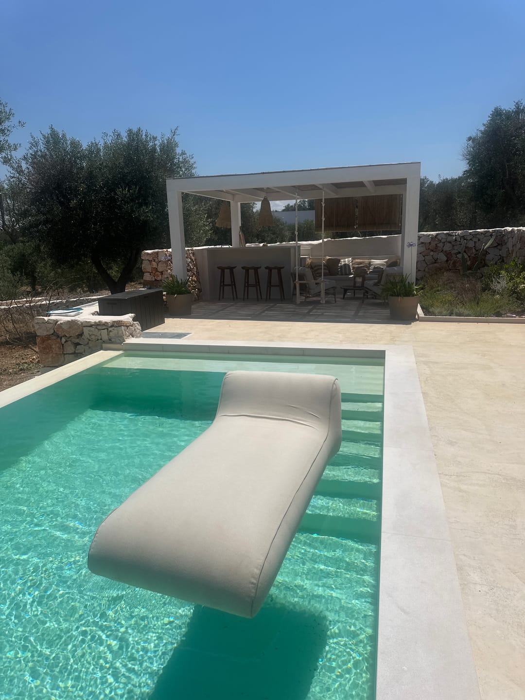 Customer photo review of The Float Lounger