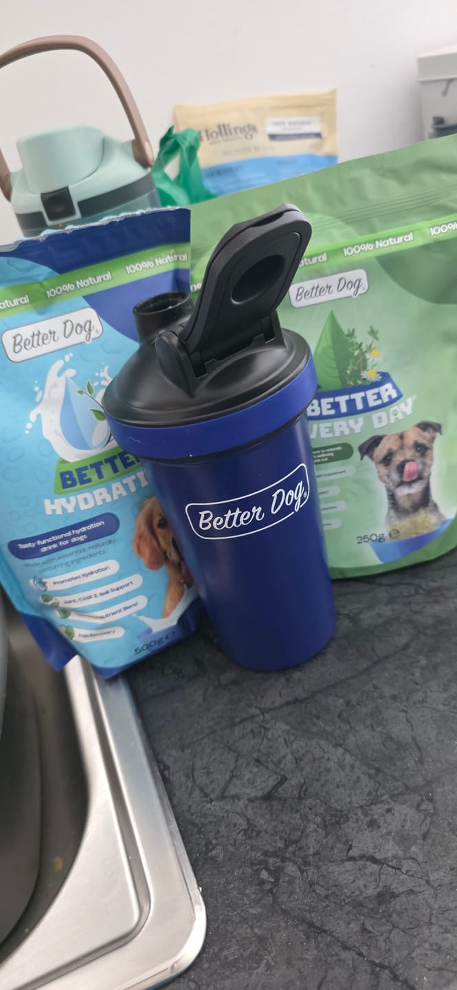 Customer photo review of Better Hydration Metal Shaker