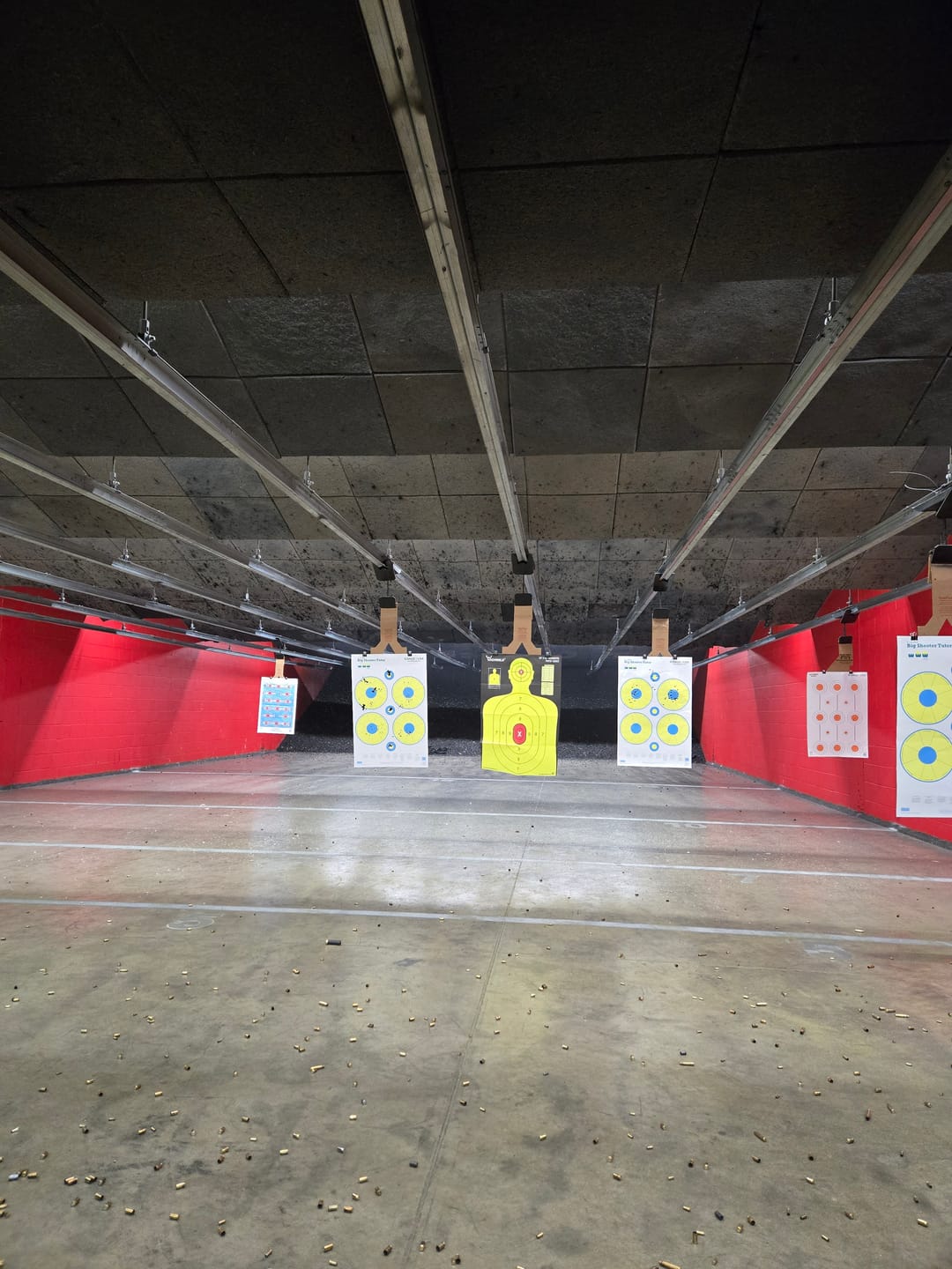 Customer photo review of 23X35 Inch Shooting Range Silhouette Paper Target - 20 Pack