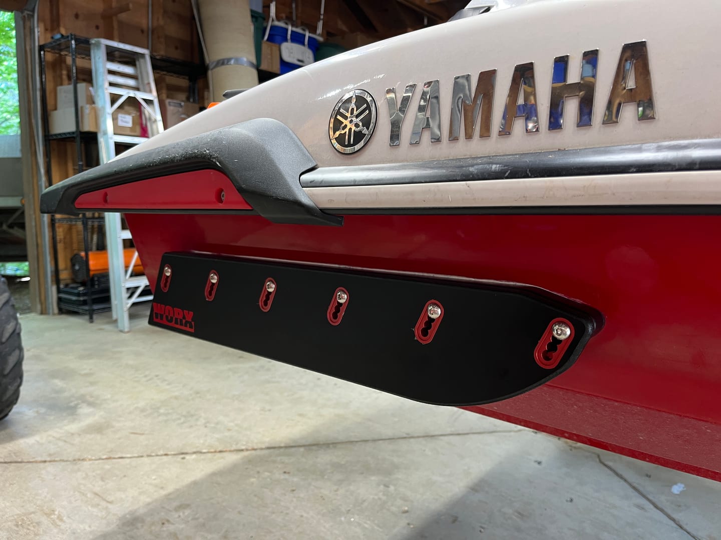 Customer photo review of Yamaha 2019+ FX, 2017+ GP1800 & 2011 VXR/VXS Insert Edition Sponsons