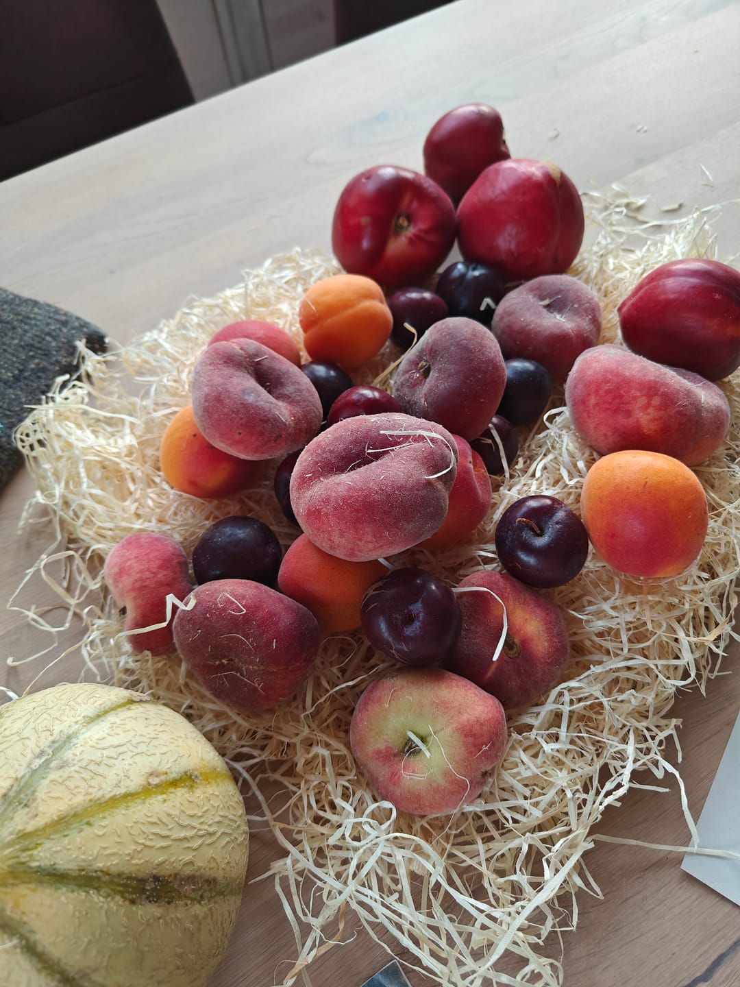 Customer photo review of Steinobst-Mix Bio "Sonnenküsse" Box