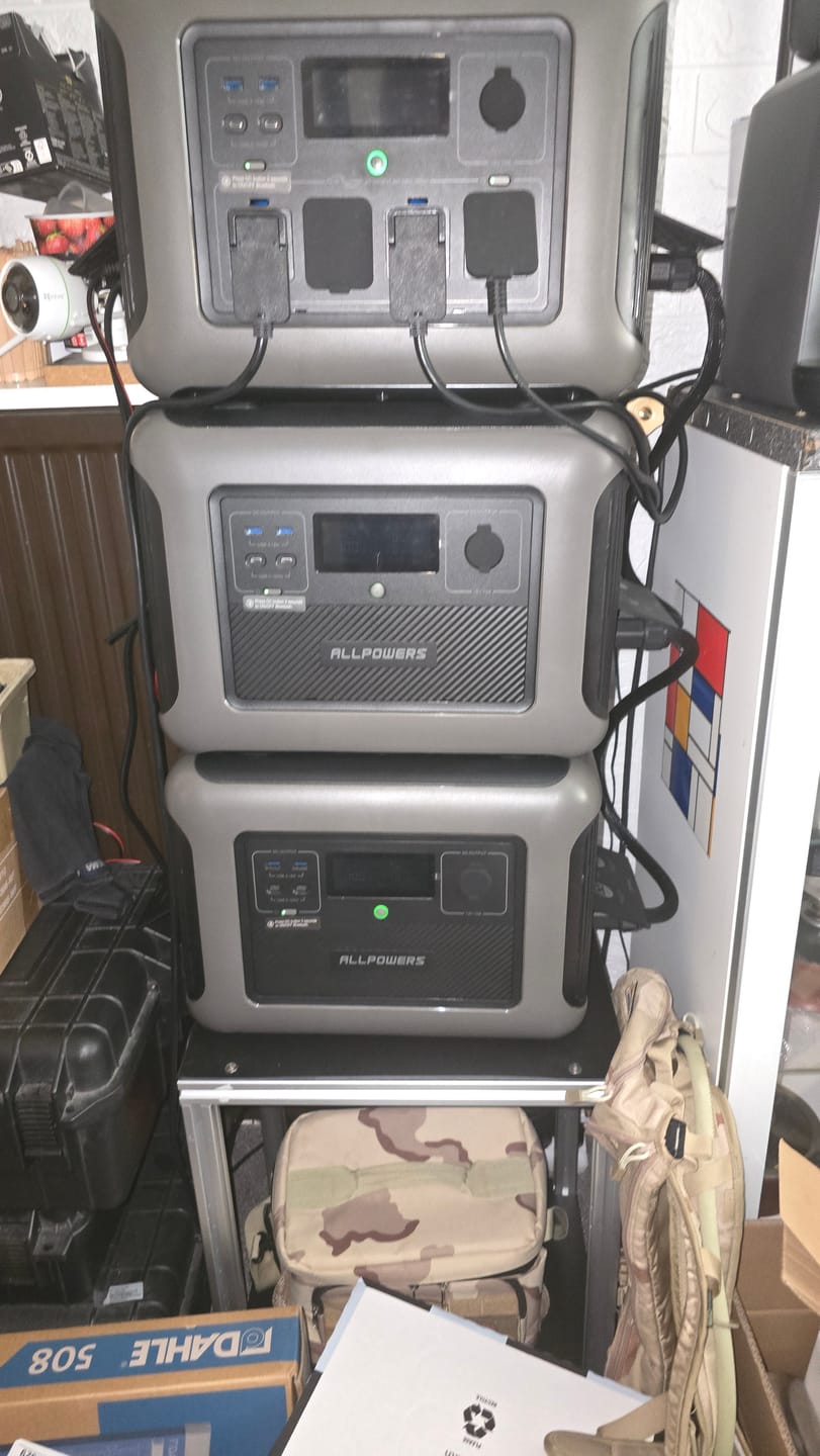 Customer photo review of ALLPOWERS B1000 Expansion Battery | 1152Wh