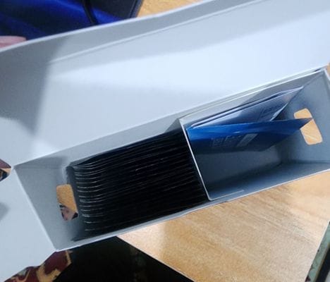 Customer photo review of Crest 3D White Strip Pro. 40pcs