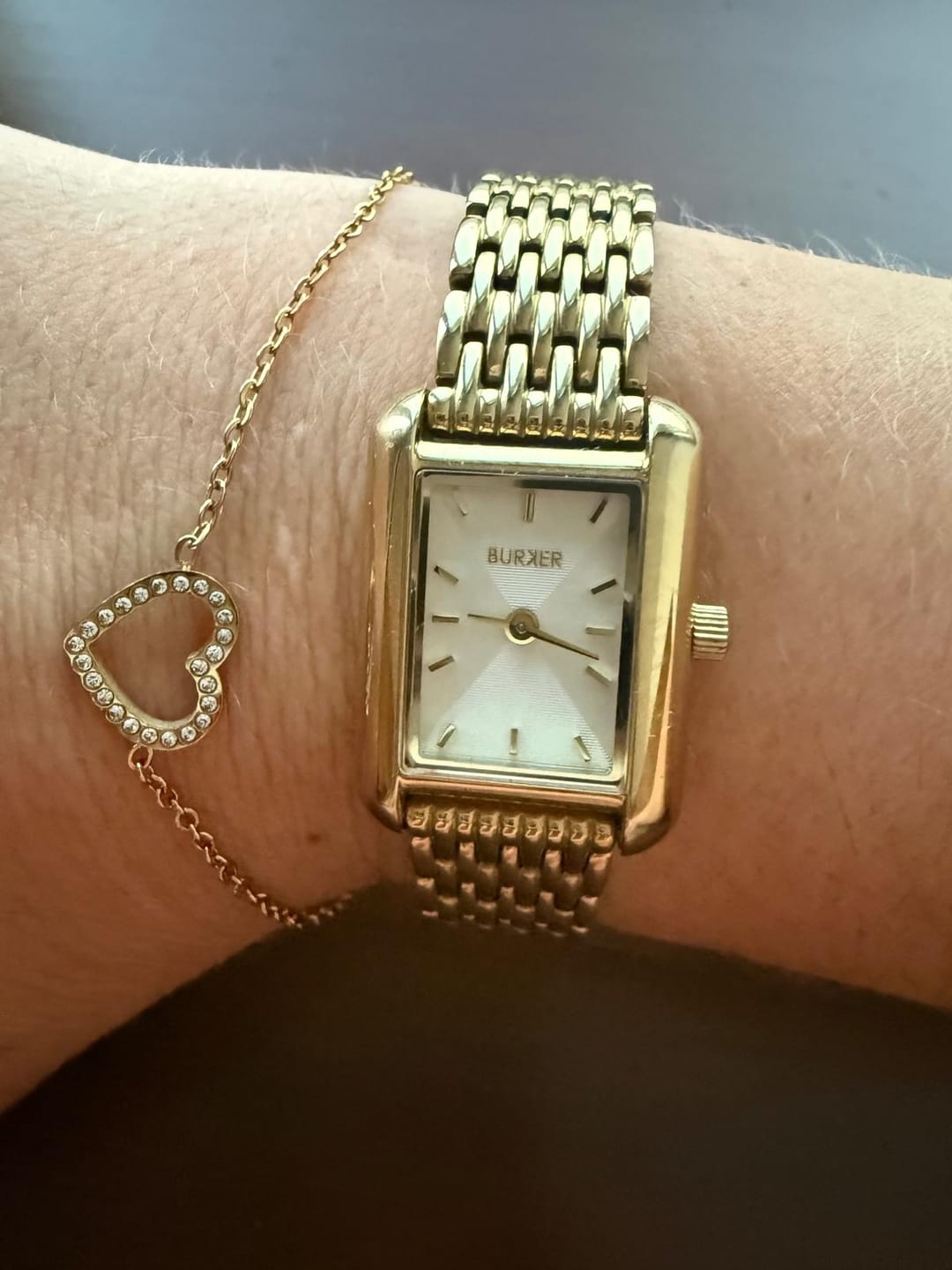 Customer photo review of Olivia Petite Gold White