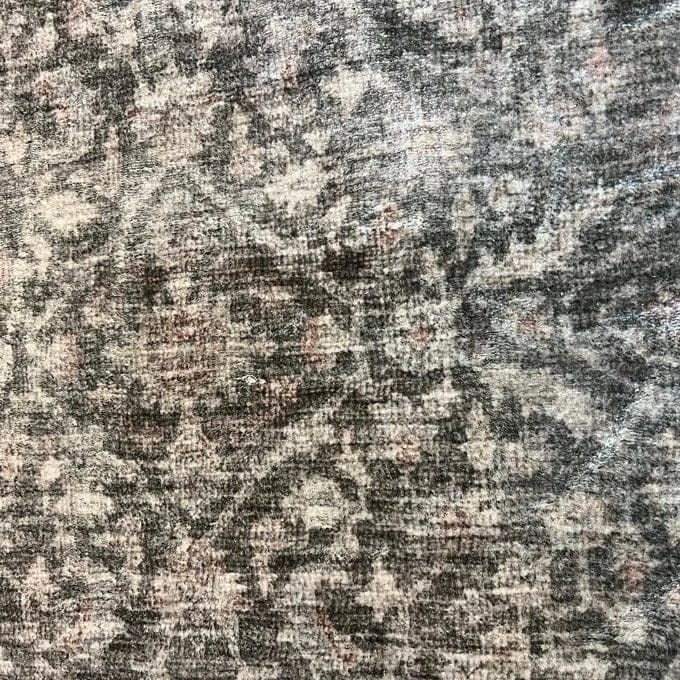Customer photo review of Naiad Washable Area Rug - Green