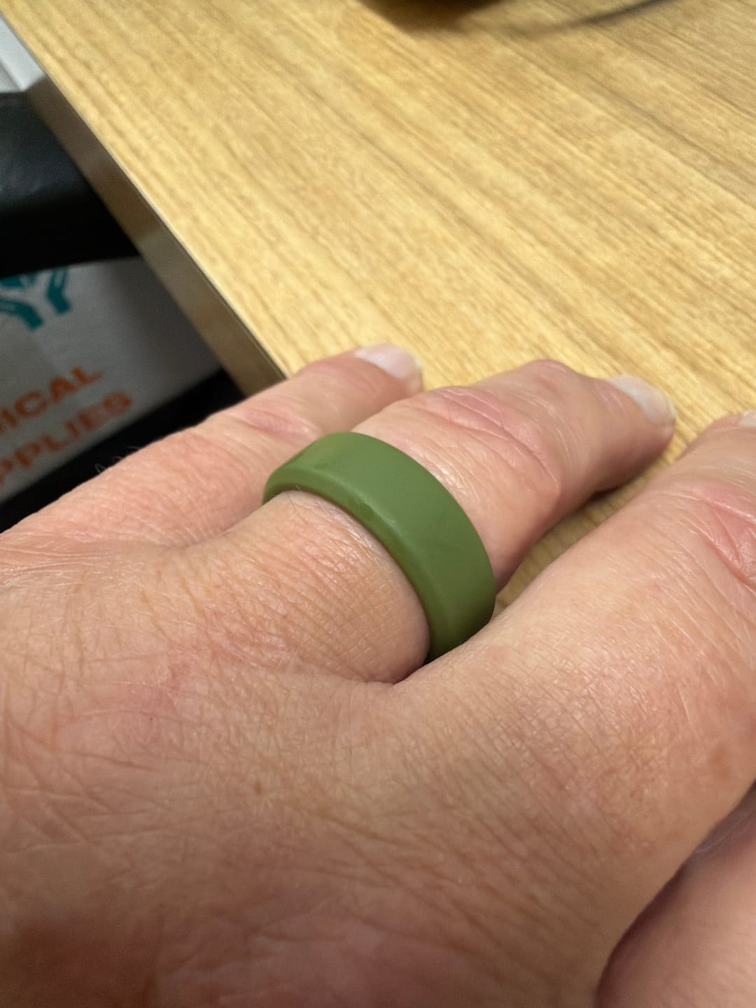 Customer photo review of The Forest - Silicone Ring