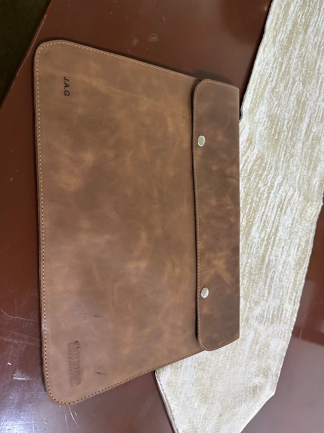 Customer photo review of Funda notebook Andes