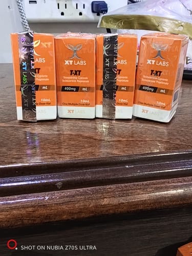 Customer photo review of T-XT | Testosterona Cipionato & Propionato 400mg 10ml