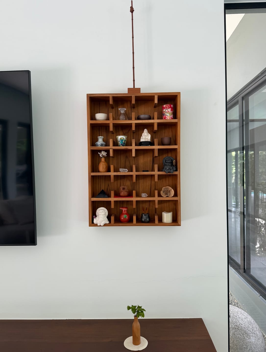 Customer photo review of Japandi Kitchen Shelf