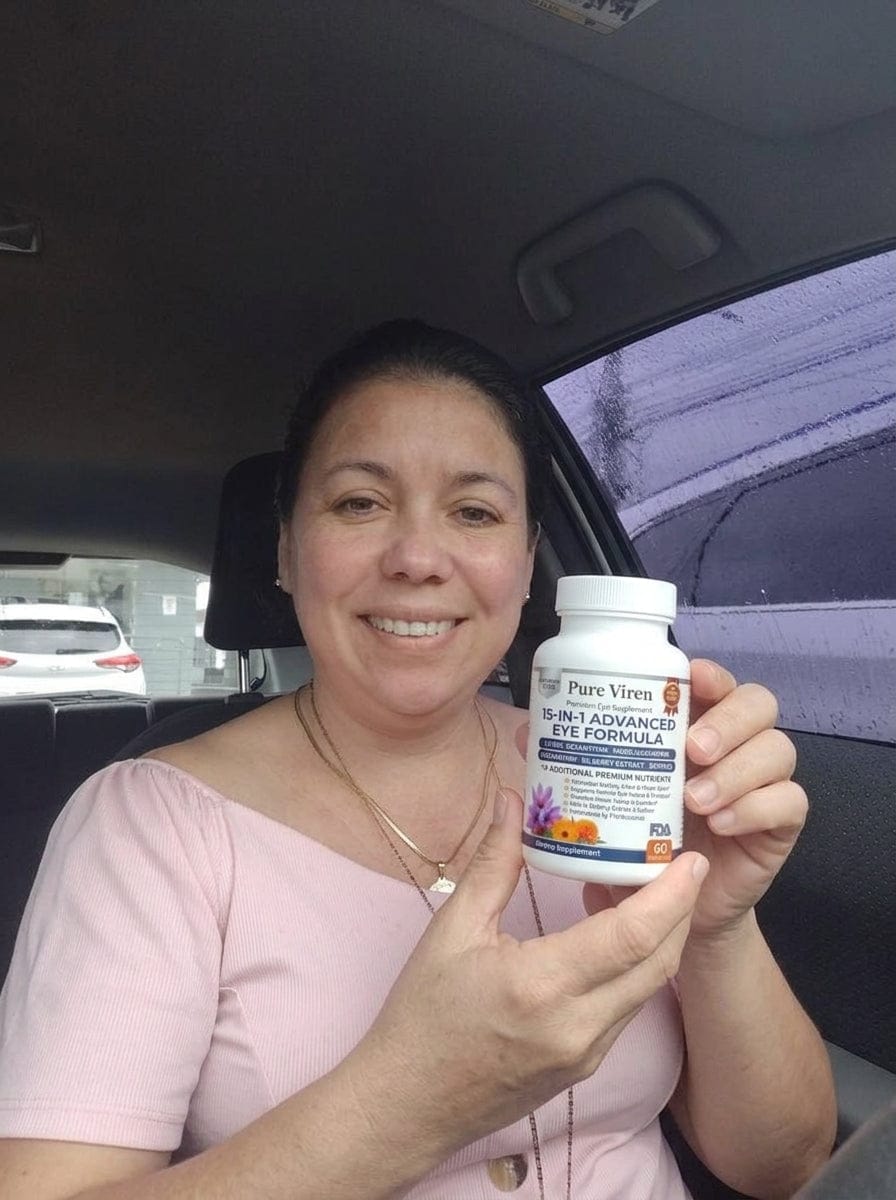 Customer photo review of VisioPro 15 en 1 Fórmula avanzada para los ojos