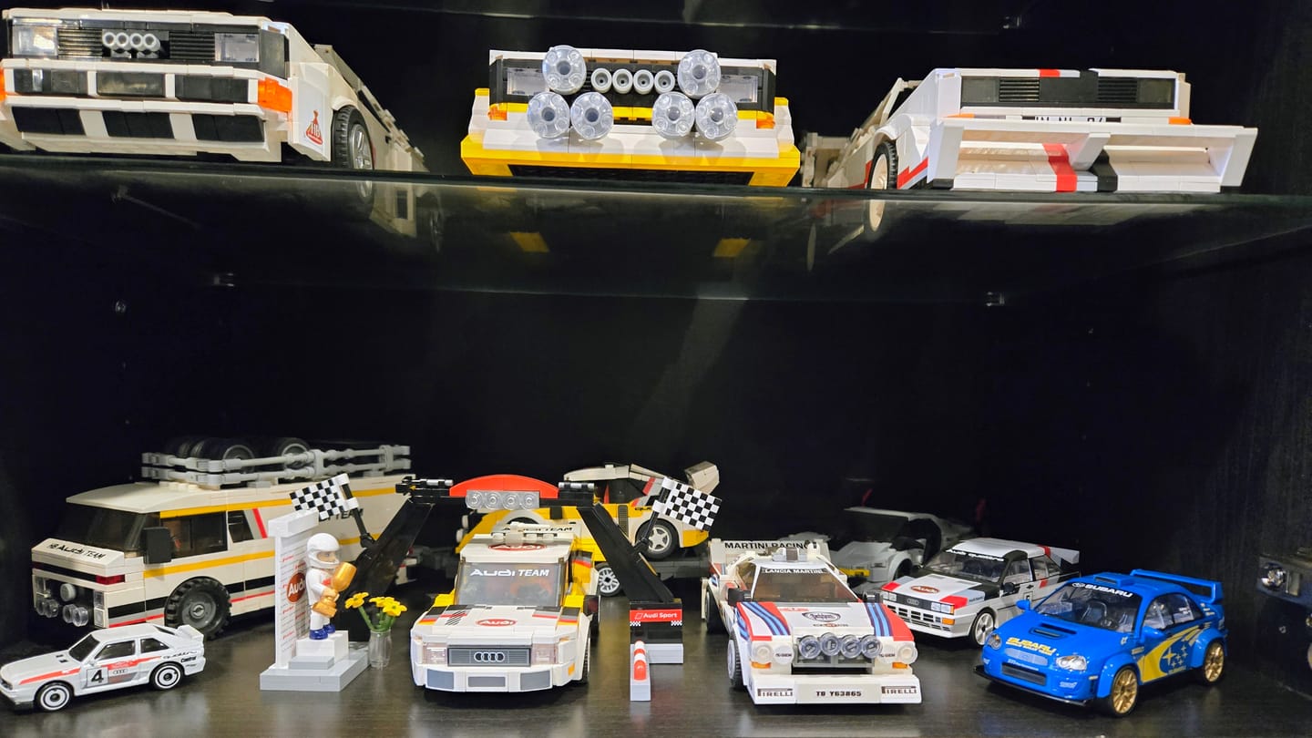 Customer photo review of COBI Audi Quattro Group 4 Finish Line : Set #24666