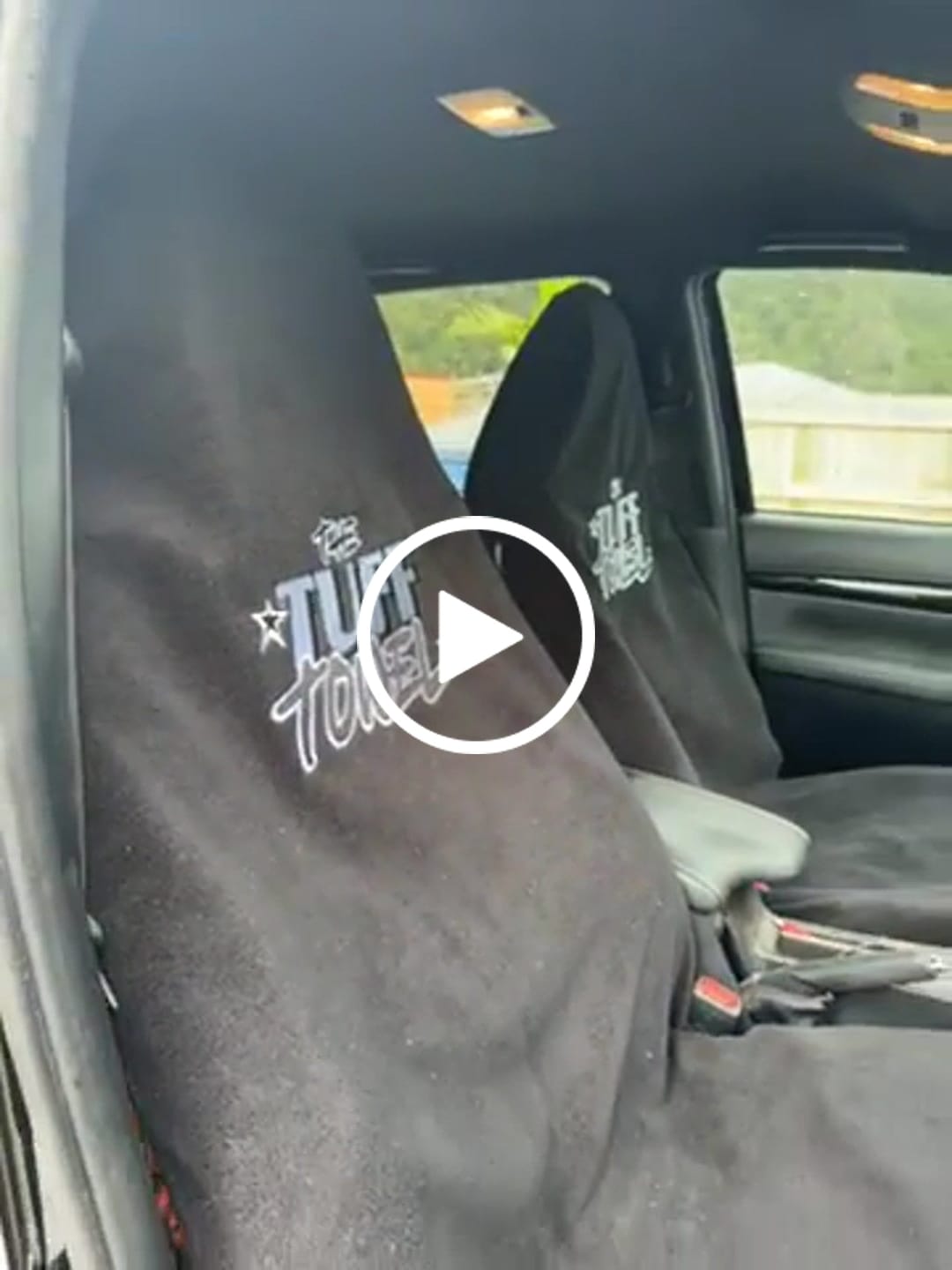 Customer video review of Waterproof Car Towel Seat Cover - The OG