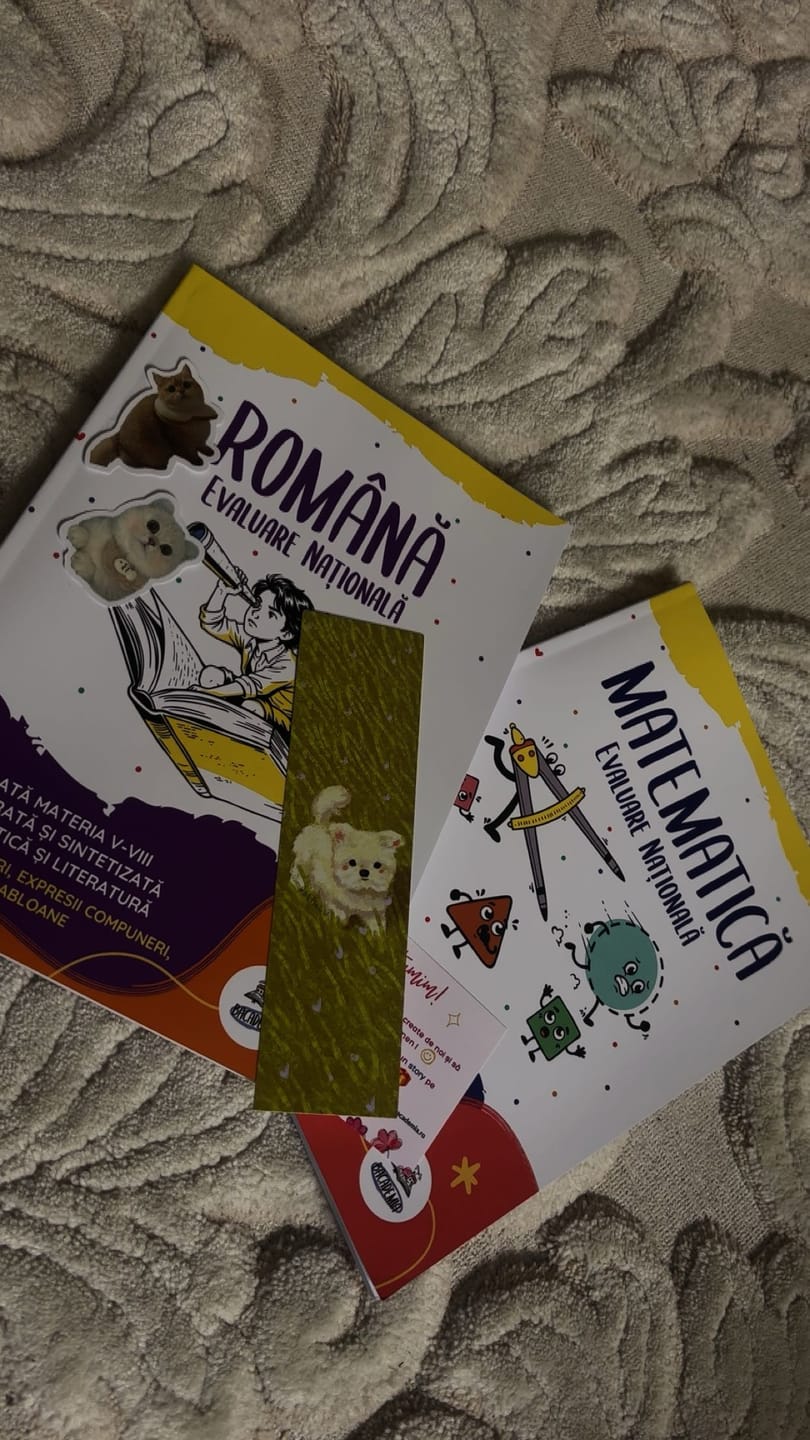 Customer photo review of Pachet Evaluare Națională (Română + Matematică) Bacademia