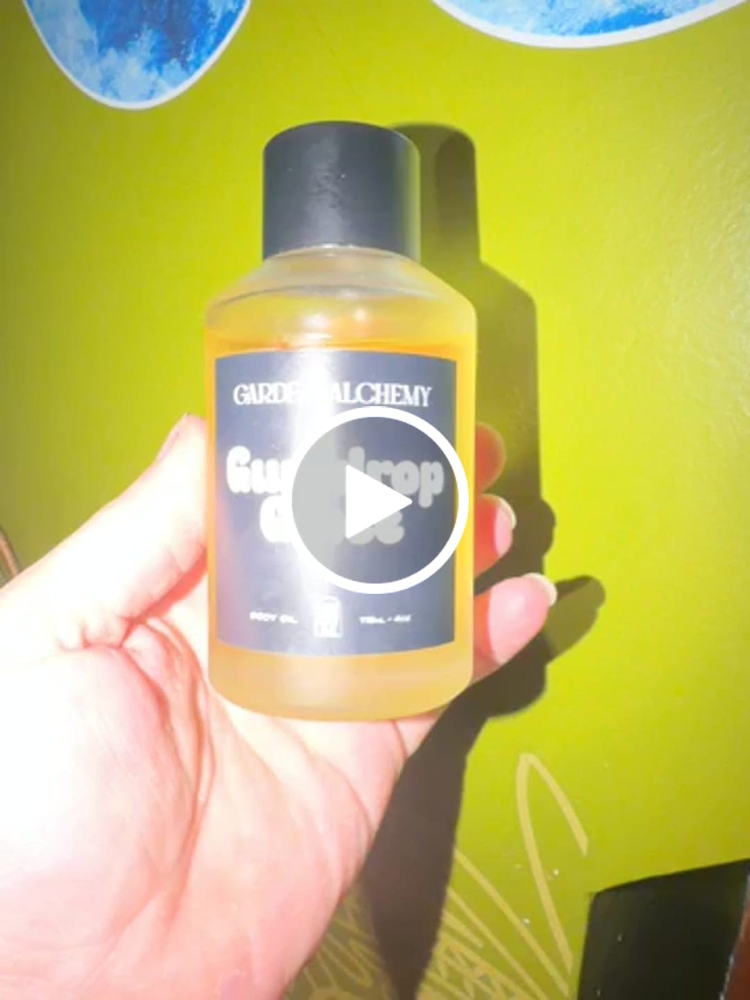 Customer video review of GUMDROP GLACÈ BODY OIL
