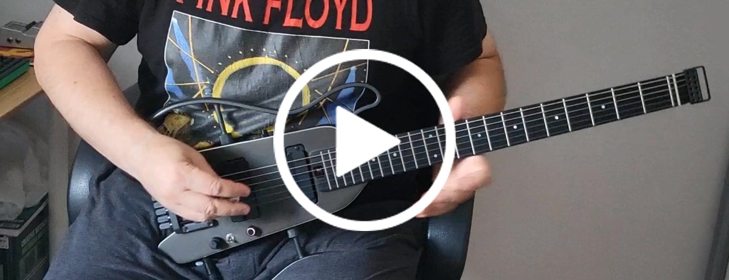 Customer video review of Donner HUSH X PRO Electric Travel Guitar