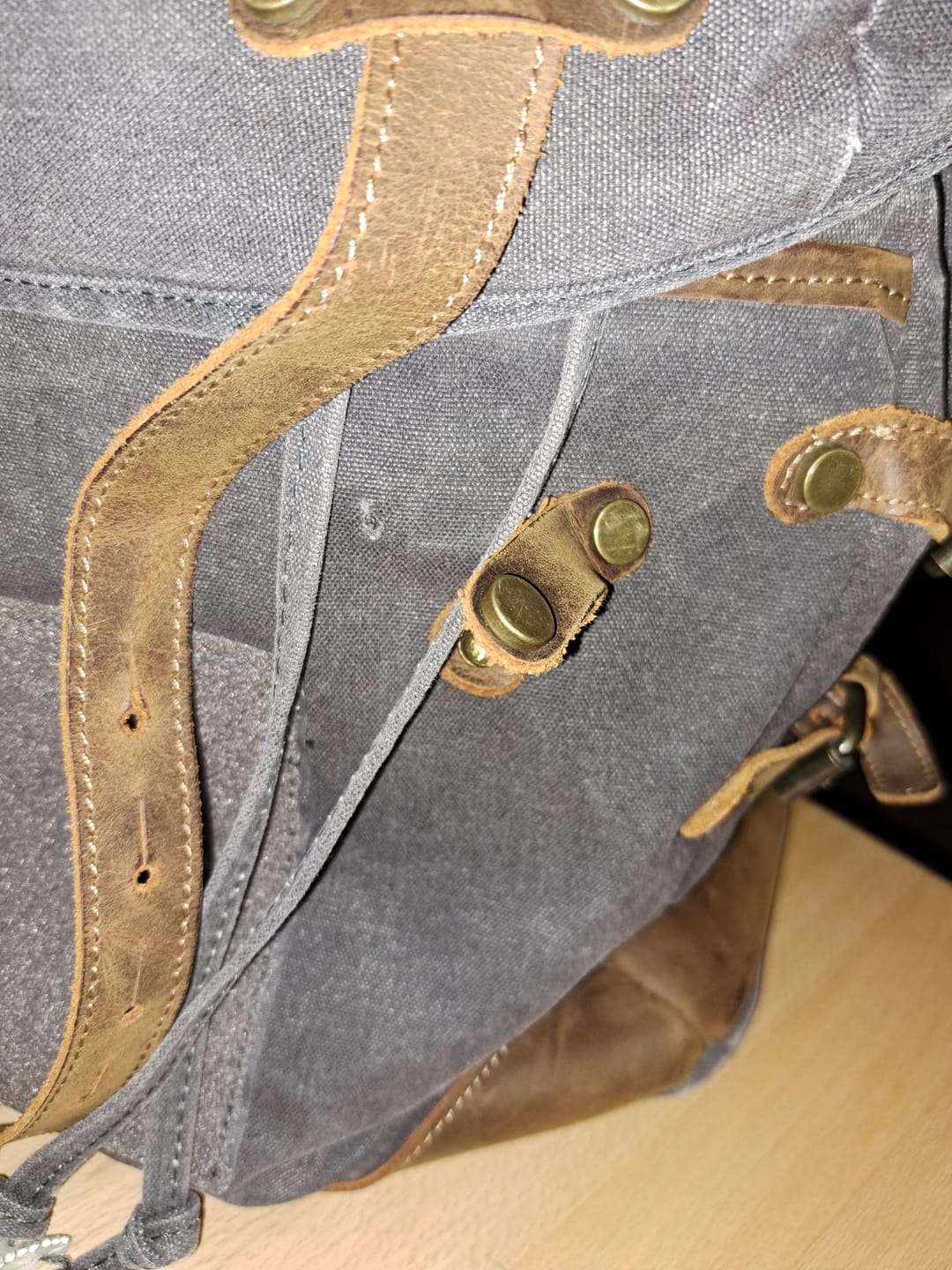 Customer photo review of Rucksack mit Patch (🌲)