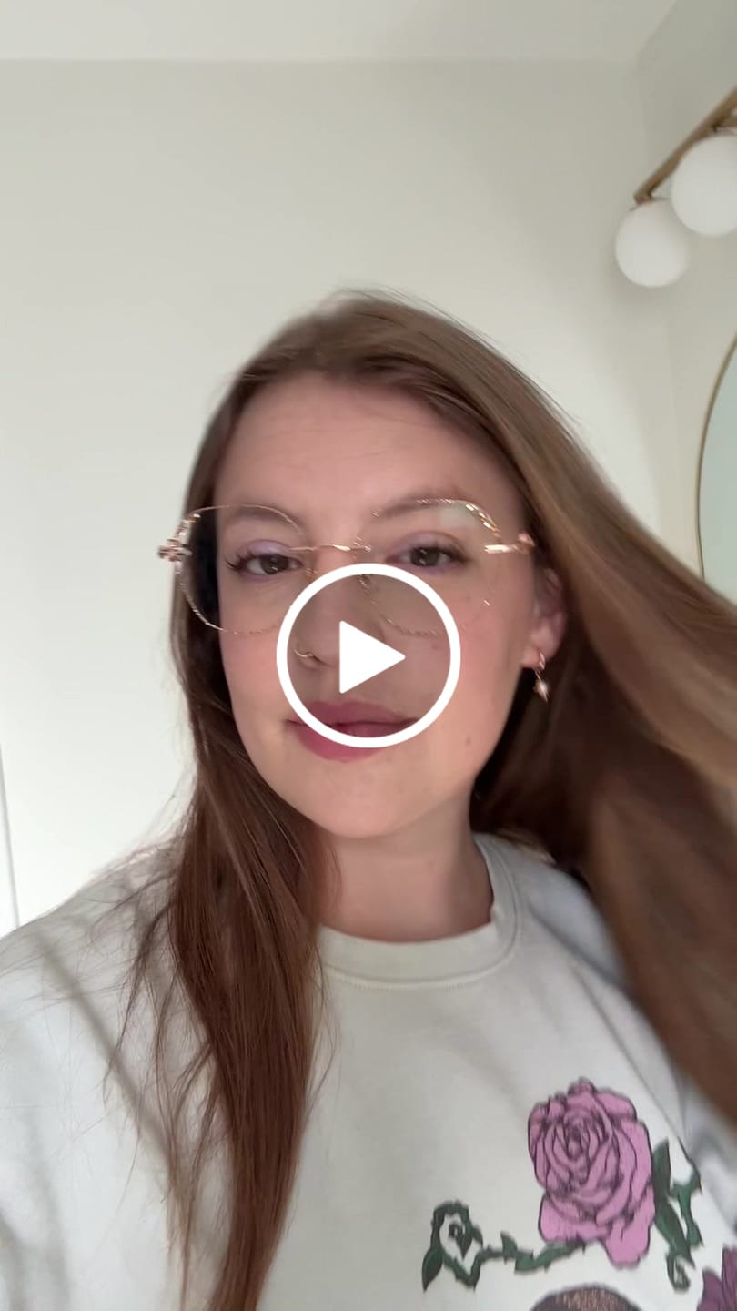 Customer video review of Glitter Eyeglasses
