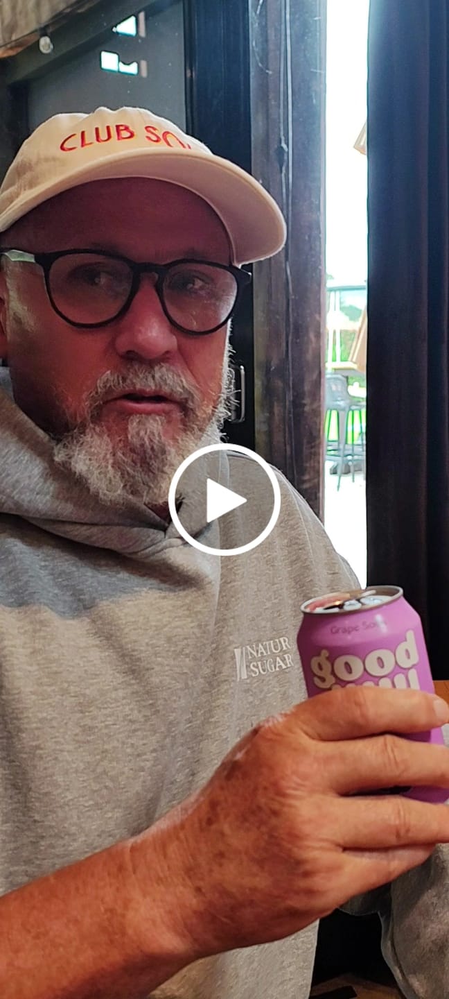 Customer video review of Grape Soda