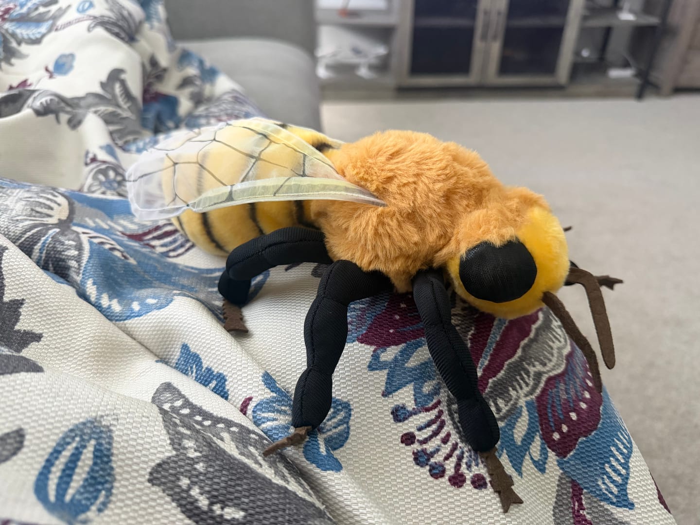 Customer photo review of Bee Soft Stuffed Plush Toy
