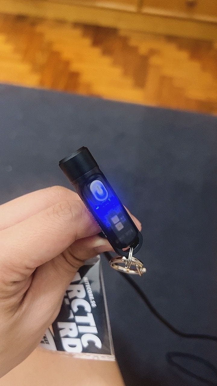 Customer photo review of TIKI (GREEN Glow In The Dark) - 300 lumens