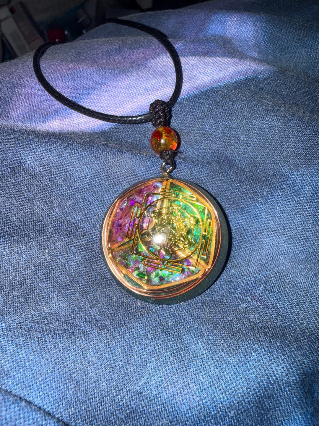 Customer photo review of Magnetic Energy Talisman