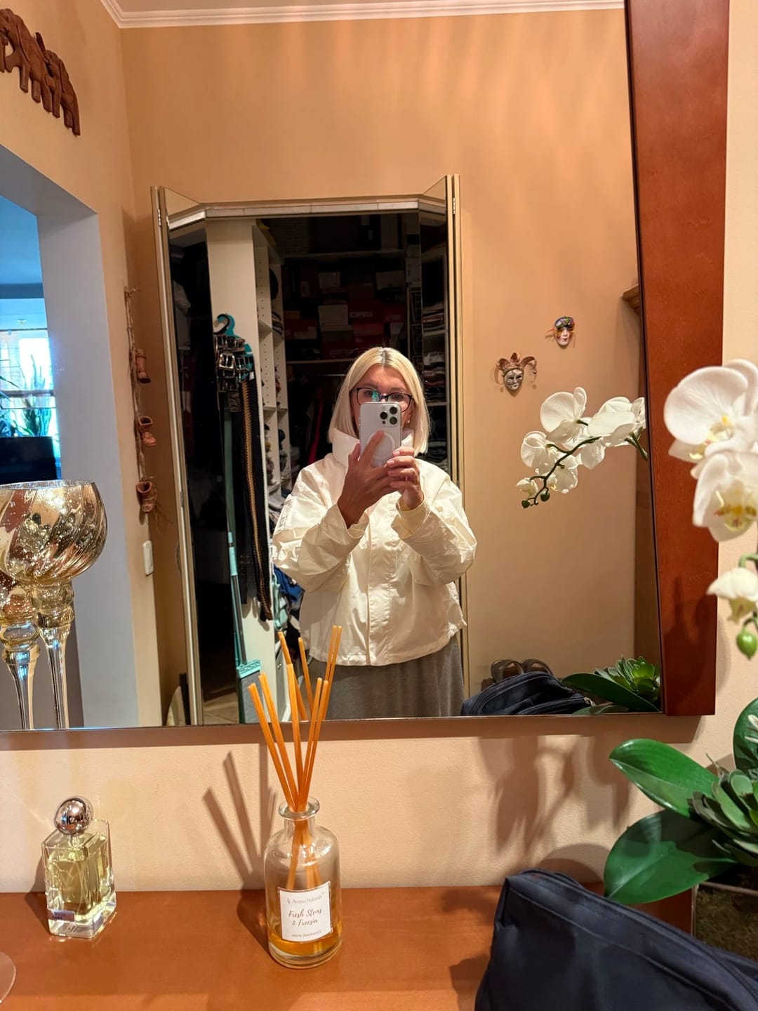 Customer photo review of Bianca Hooded Waterproof Bomber Jacket