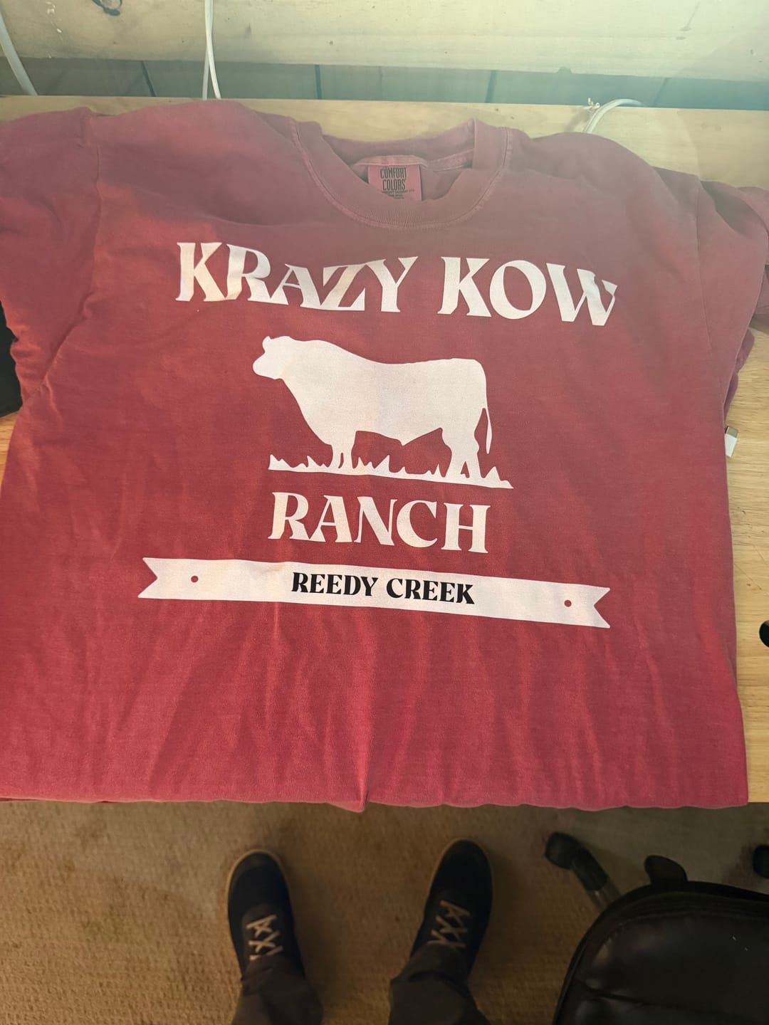 Customer photo review of CATTLE FARM CUSTOM SHIRT C3