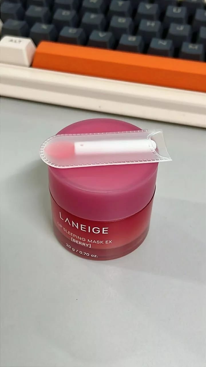 Customer photo review of Laneige Lip Sleeping Mask