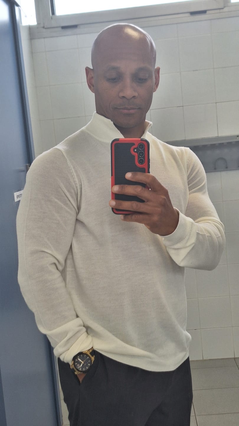 Customer photo review of 8048 - Monaco Wool Quarter-Zip Sweaters