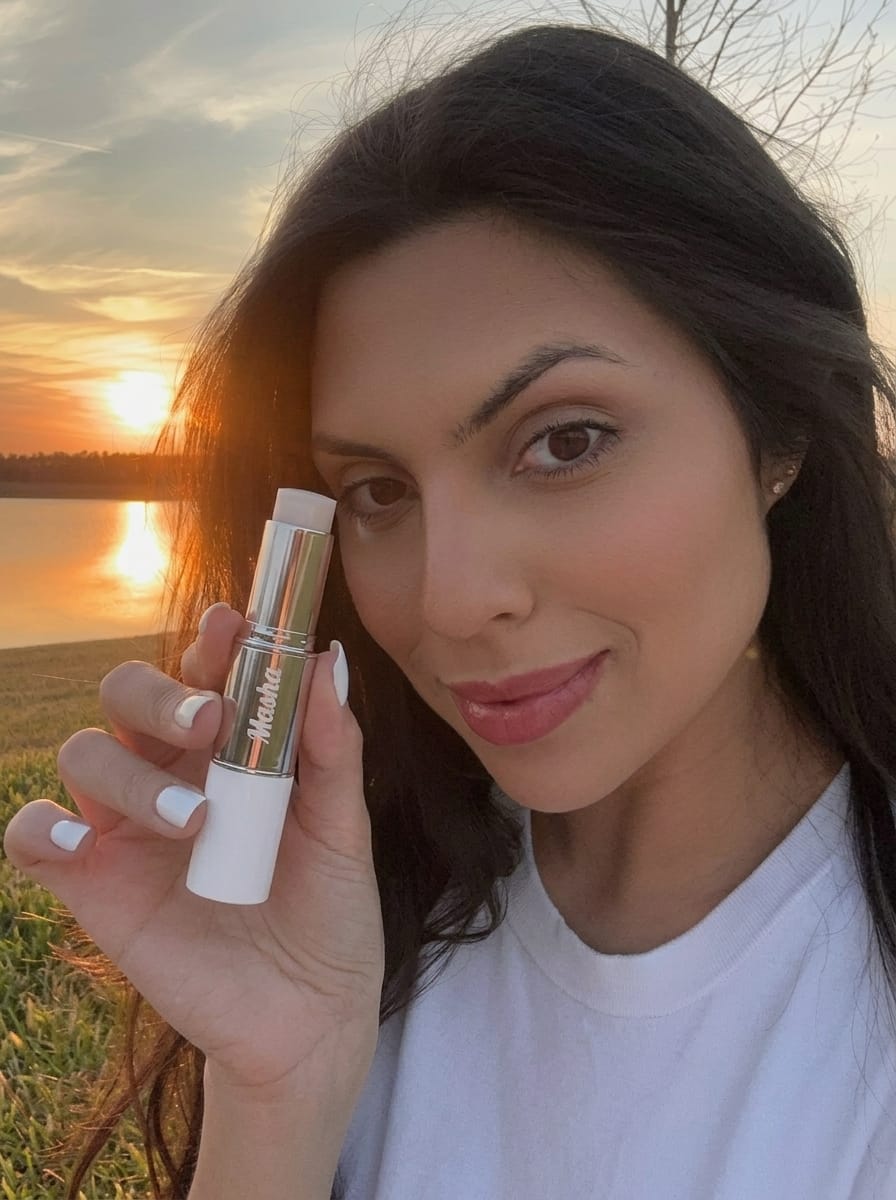 Customer photo review of Color Changing Foundation Stick