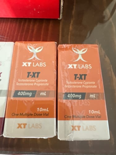 Customer photo review of T-XT | Testosterona Cipionato & Propionato 400mg 10ml