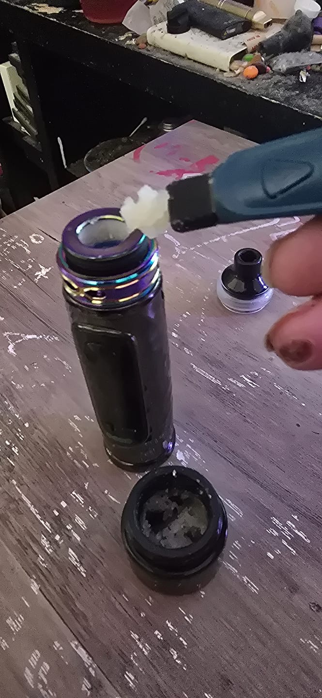 Customer photo review of Legendary Honey Crystal Gorilla Glue 3.5G (BOGO)
