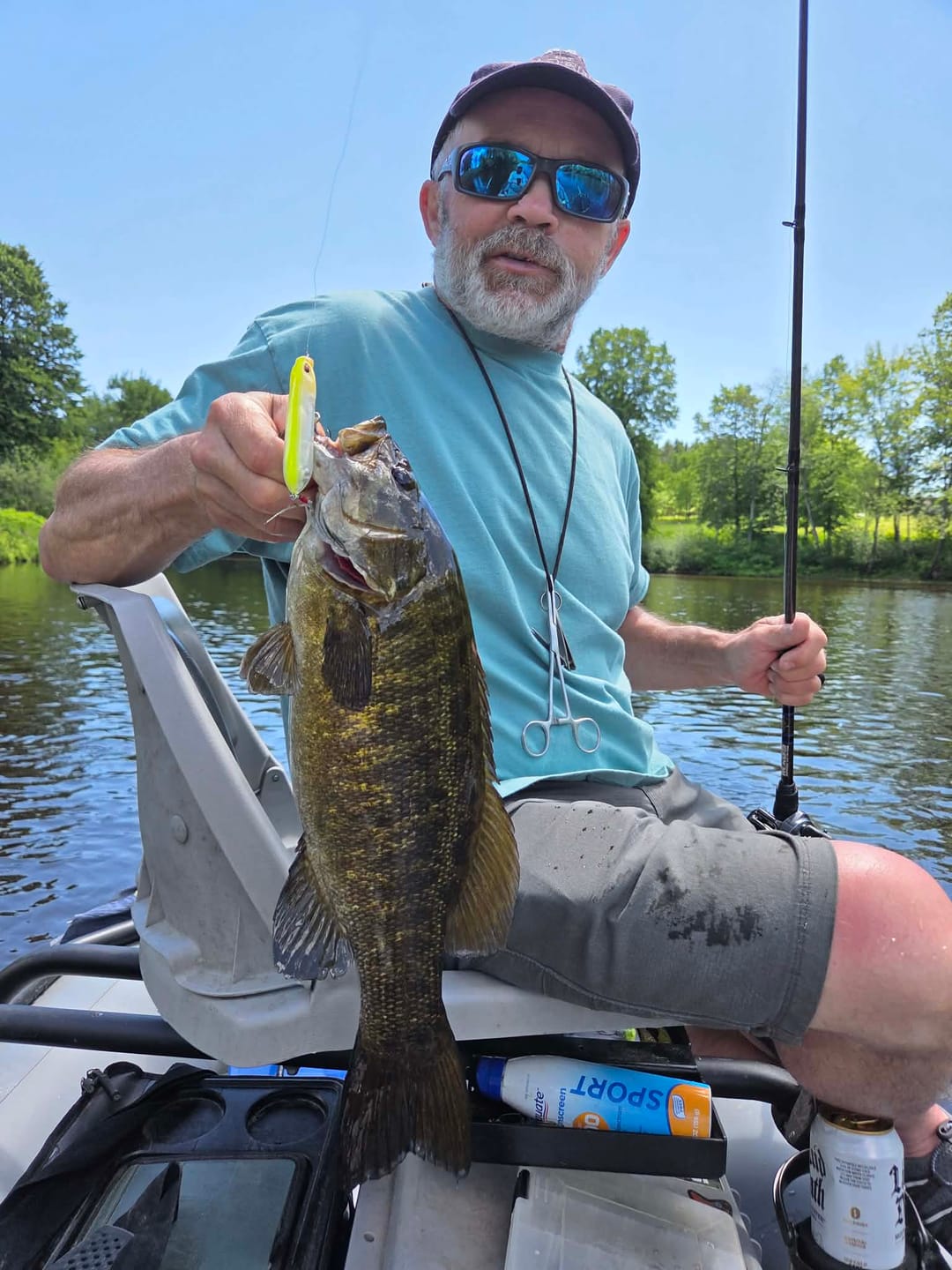 Customer photo review of Spinning Pre-Built Rod