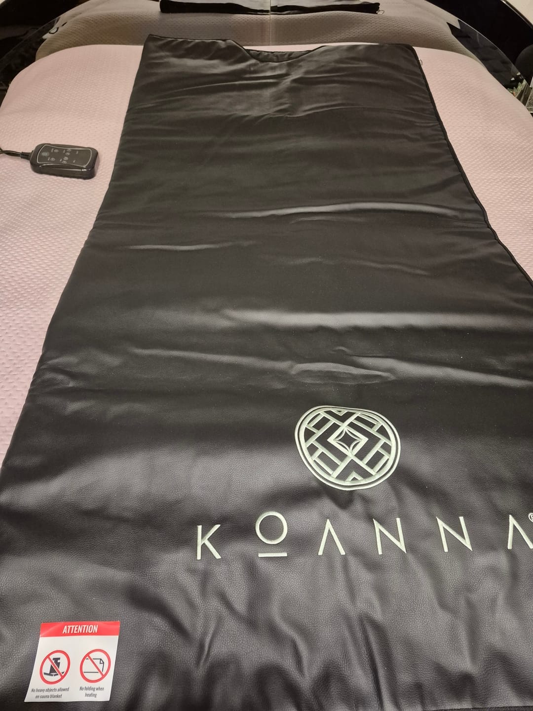 Customer photo review of Koanna® Infrared Sauna Blanket