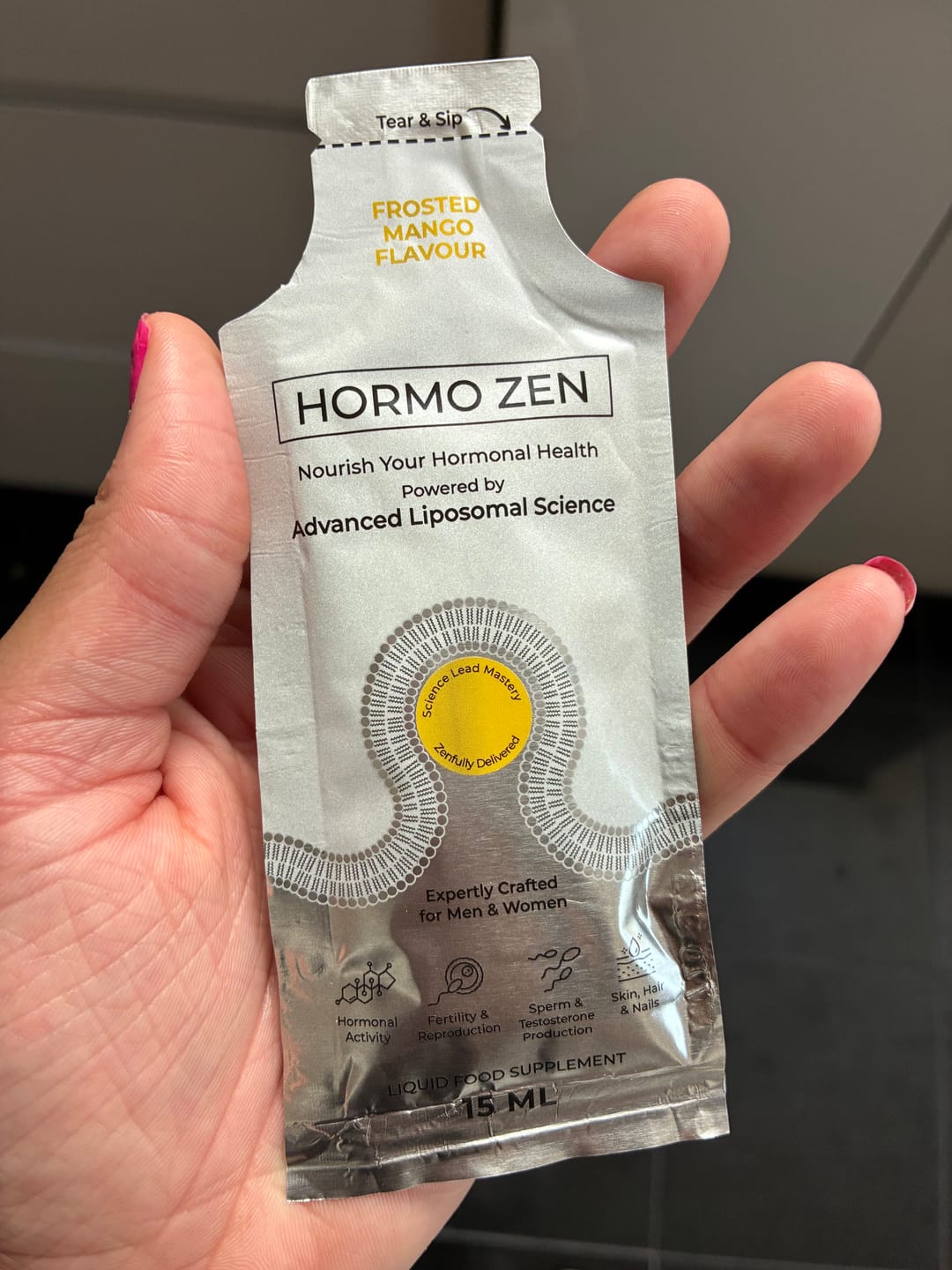 Customer photo review of Hormo Zen™ - Frosted Mango
