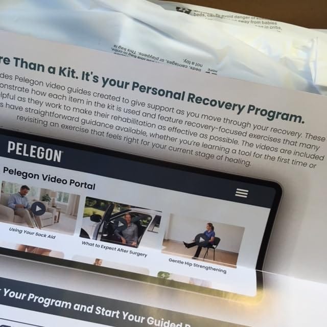 Customer photo review of Hip Replacement Recovery Kit