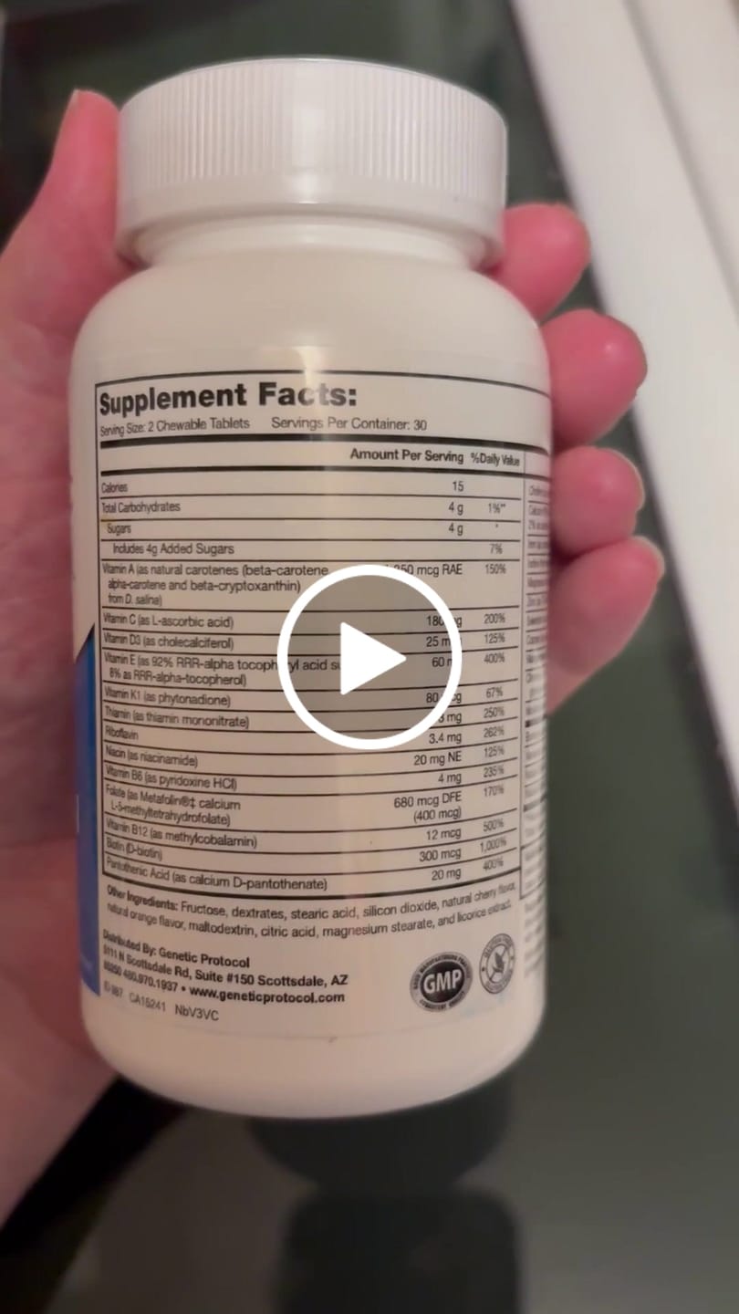 Customer video review of Kids Protocol (chewable)