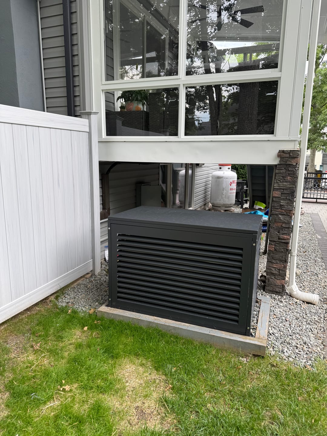 Customer photo review of Home Generator Cover