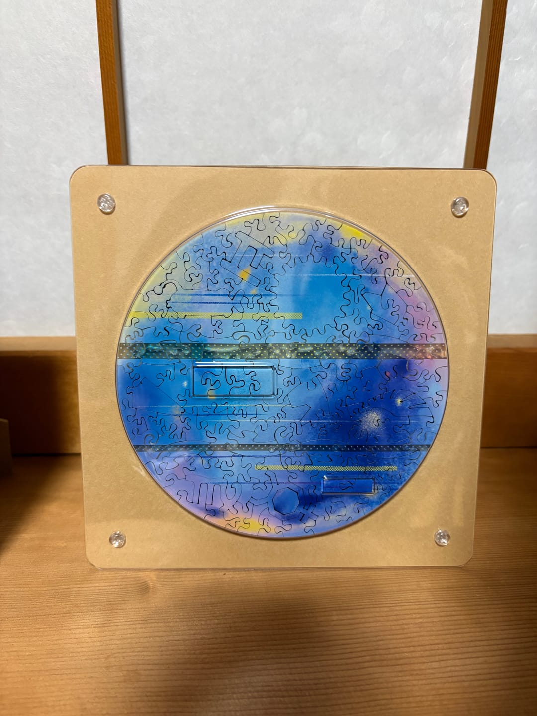 Customer photo review of 【６月入庫分予約】宇宙の破片 MERCURY 水星と専用フレームセット
