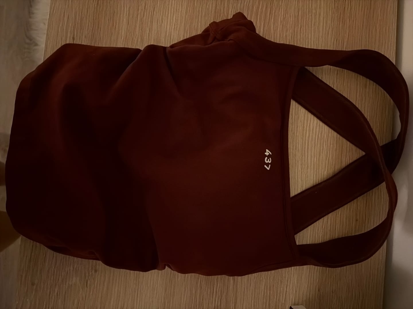 Customer photo review of [PREORDER] The Sculpt Tank / Black-Cherry