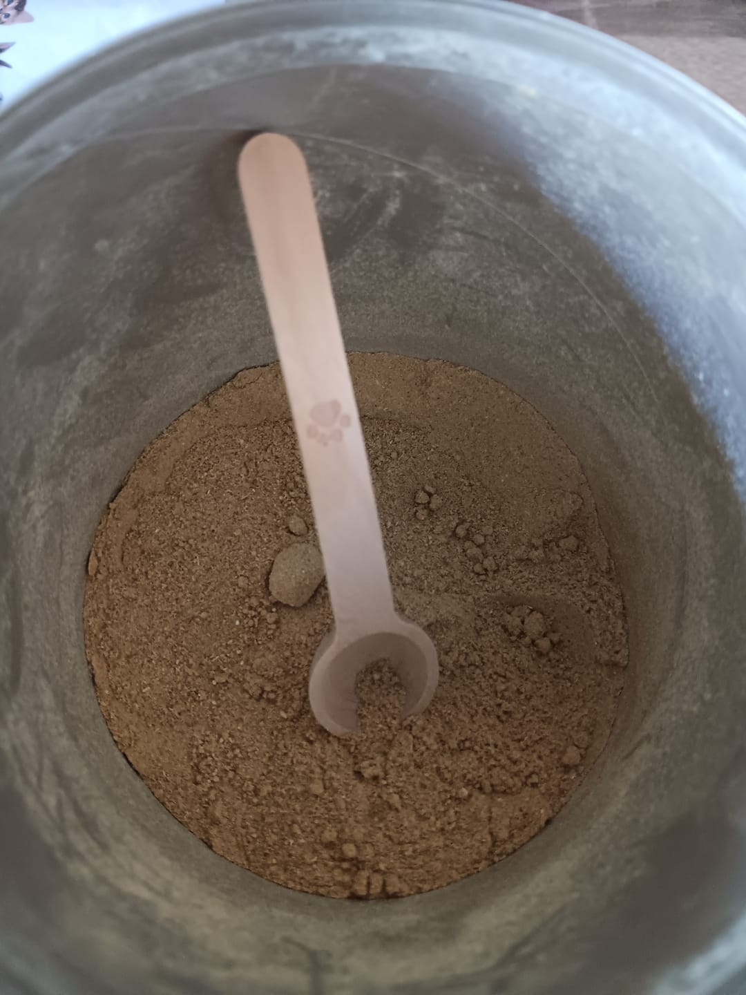Customer photo review of Messlöffel aus Birkenholz fasst genau 1g noms+ Pulver