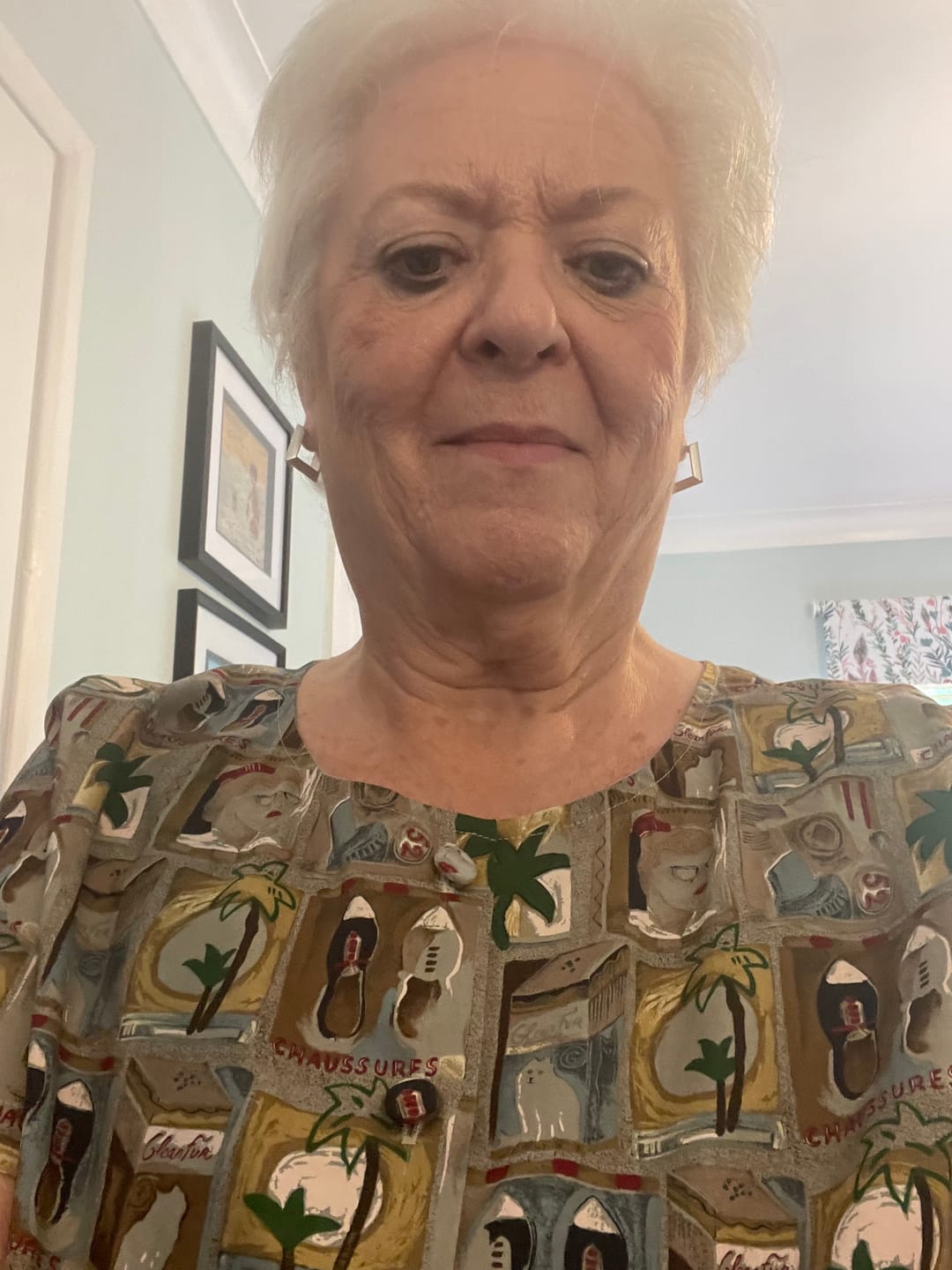 Customer photo review of Seaside Stroll Pima Cotton Lawn Fabric