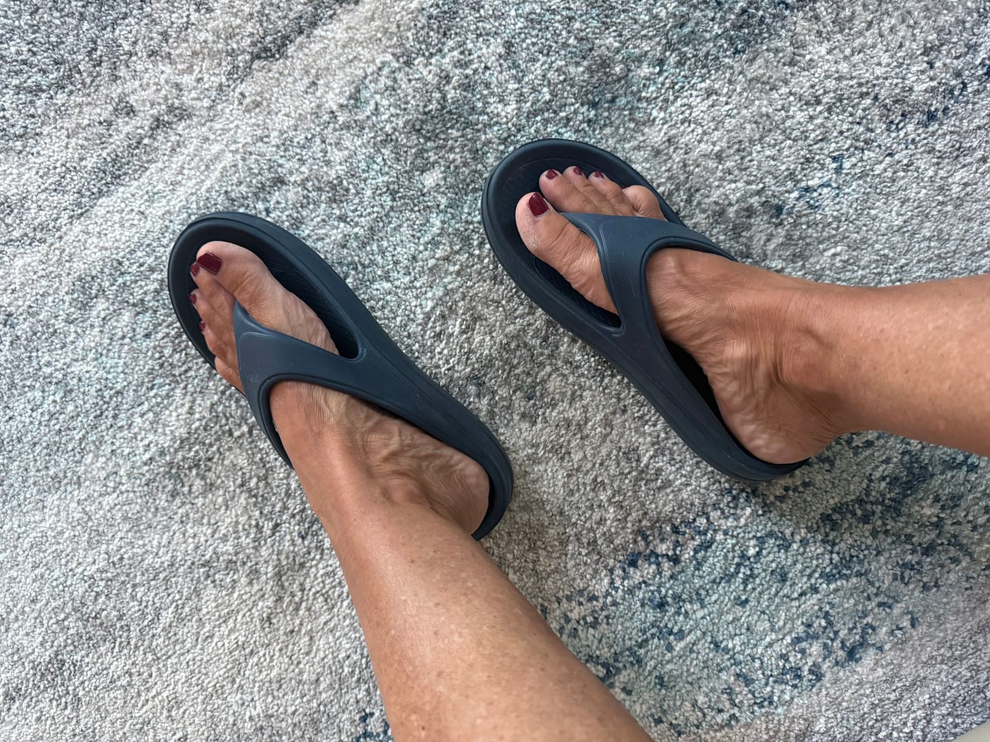 Customer photo review of Ergonomic Flip Flop with Arch Support